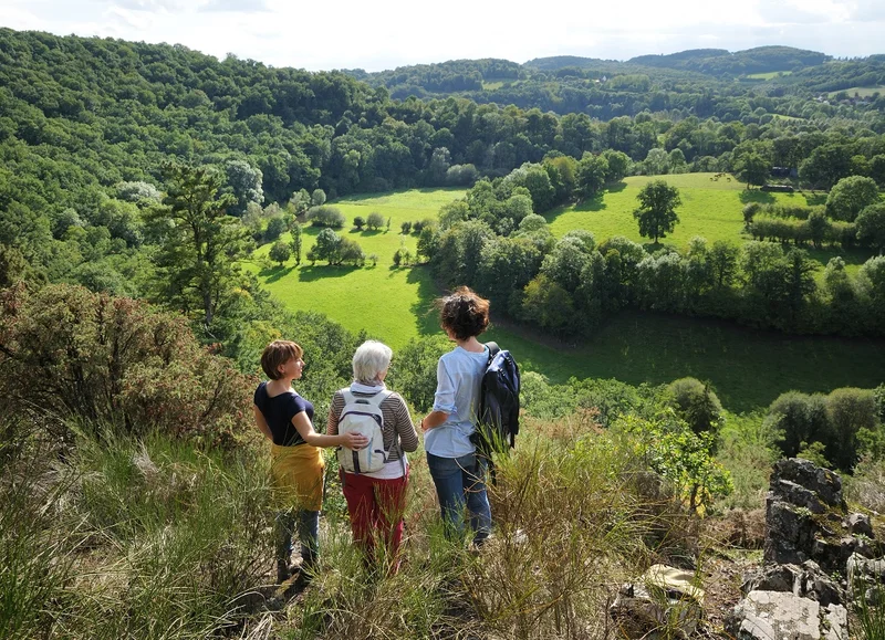 Randonnée Sentiers des méandres de La Roche d'Oëtre - Randonnée à pied — Saint-Philbert-sur-Orne