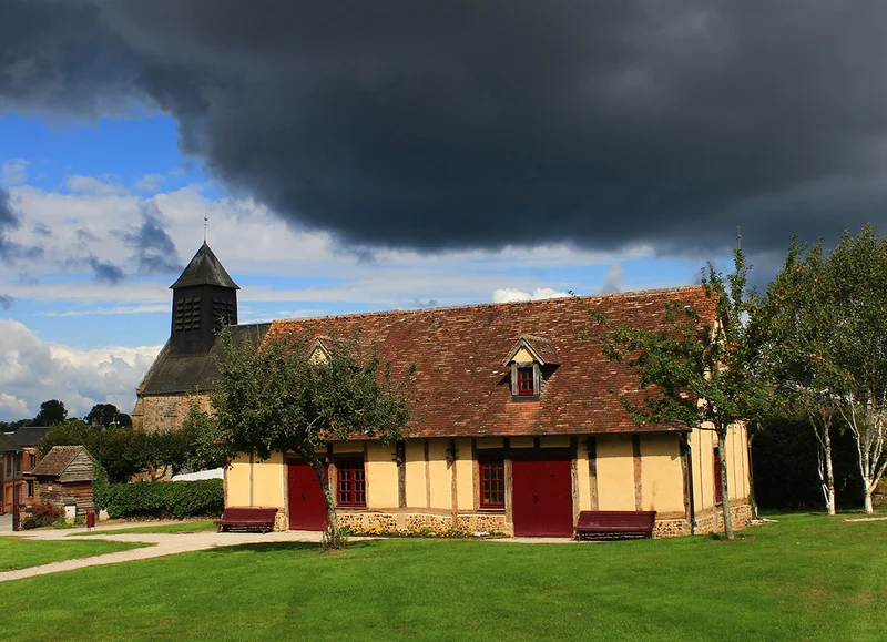 Randonnée L'église millénaire, Pays d'Auge - Randonnée à pied — Le Sap
