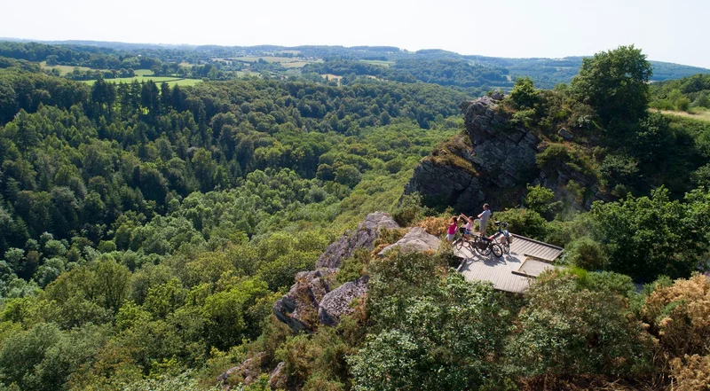Vélo de route Autour de la Roche d'Oëtre à vélo — Saint-Philbert-sur-Orne