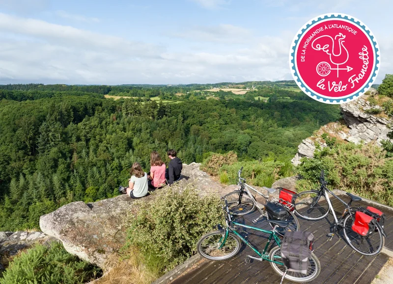 Vélo de route La Vélo Francette® : de Ouistreham à La Rochelle — Pont-d'Ouilly