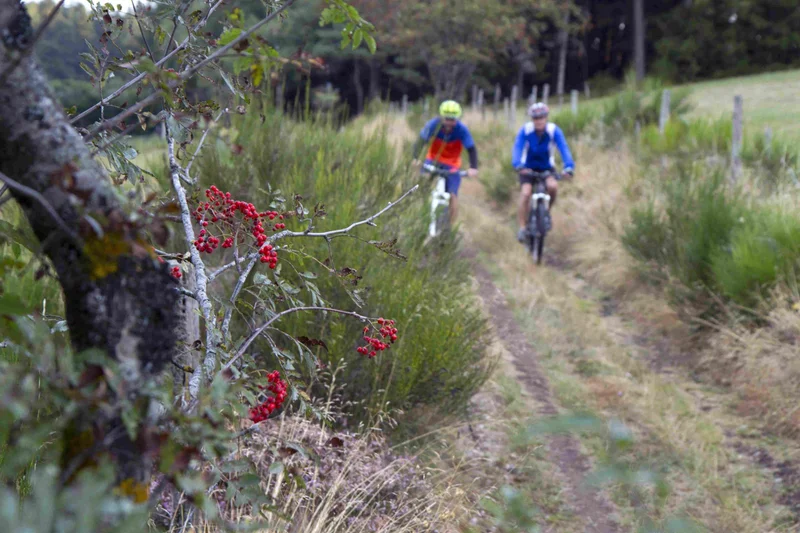 VTT VTT n°23 - Les Barrages - Difficulté noir (VTTAE rouge) — Le Bessat