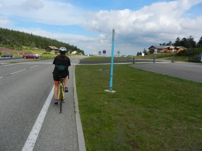 Vélo de route Col de La Croix de Chaubouret depuis Saint Etienne — Saint-Étienne