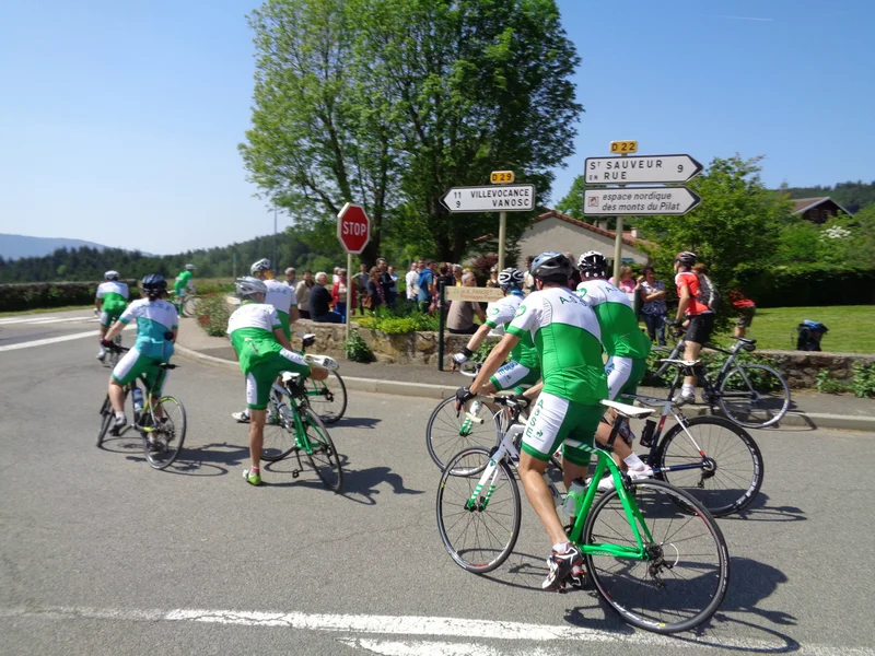 Vélo de route Burdignes et Saint Sauveur-en-Rue — Bourg-Argental