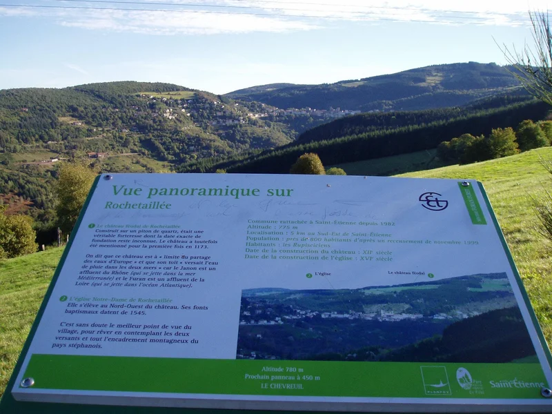 Randonnée Furan-Furet - Sentier d'interprétation — Saint-Étienne