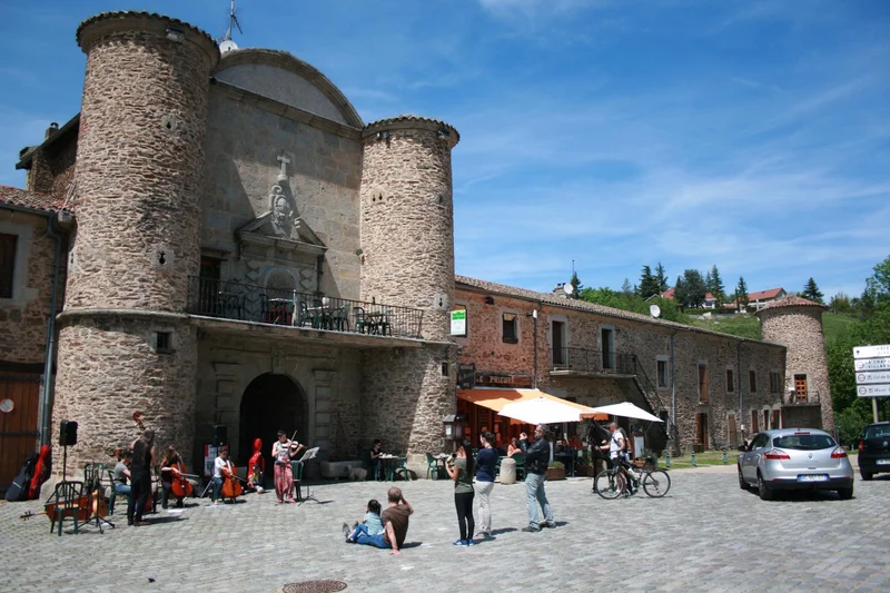 Randonnée Sentier d'interprétation de Sainte-Croix-en-Jarez — Sainte-Croix-en-Jarez