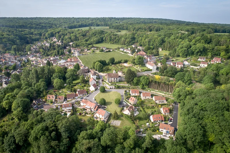Randonnée d'Asnières à Noisy, de la vallée à la forêt — Les Tilleuls