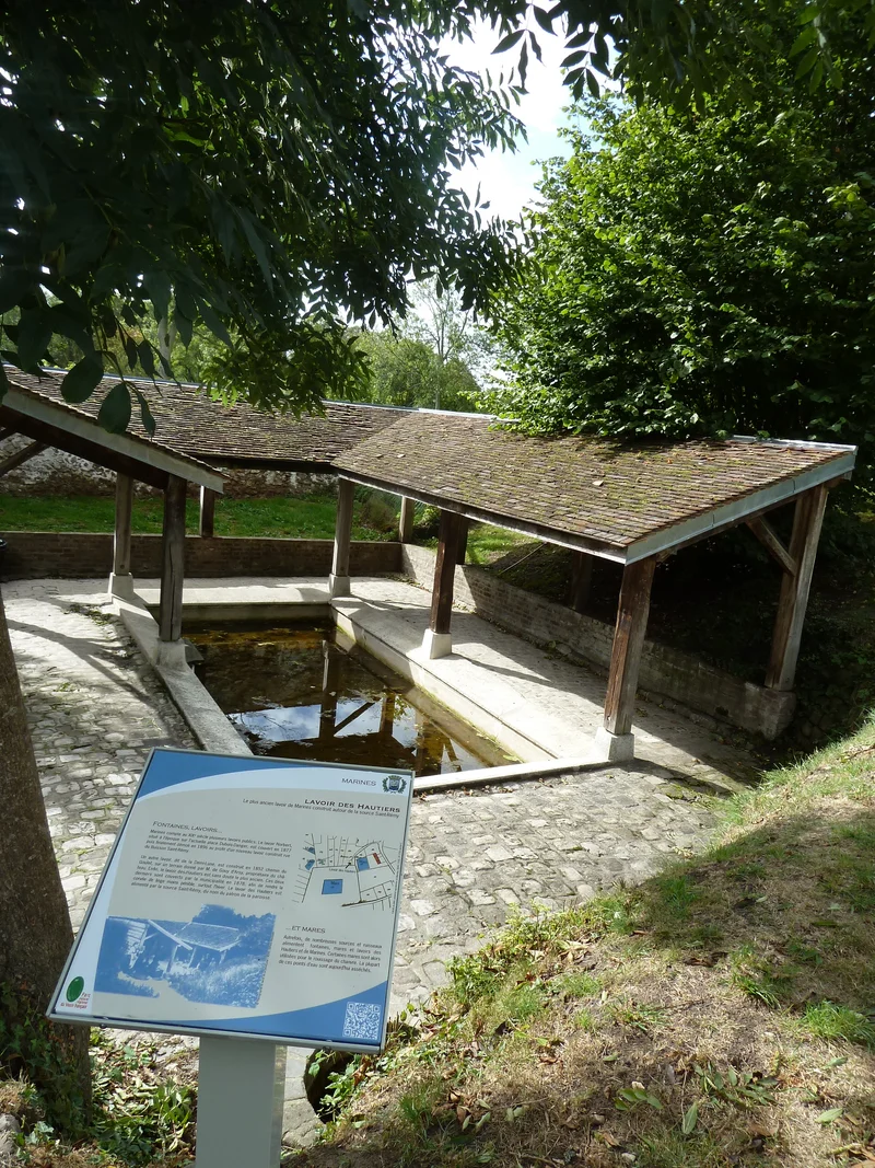 Randonnée Sentier du patrimoine de Marines — Marines