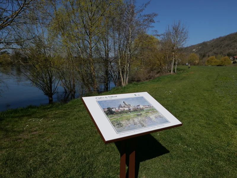 Randonnée Chemin des peintres de Vétheuil (0) — Vétheuil