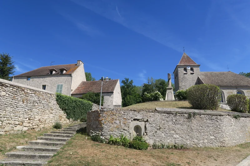 Randonnée Sentier du patrimoine de Saint-Cyr-en-Arthies — Saint-Cyr-en-Arthies