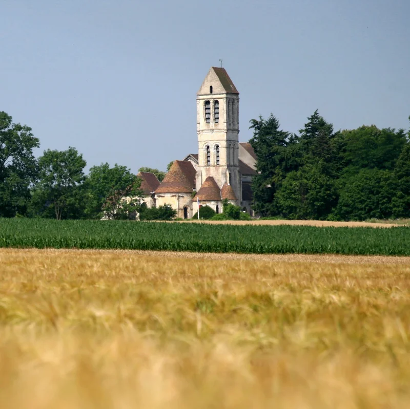 Vélo de route V4, De petites routes en chemins, découvrons une abbaye, des lavoirs, des villages,… — Luzarches