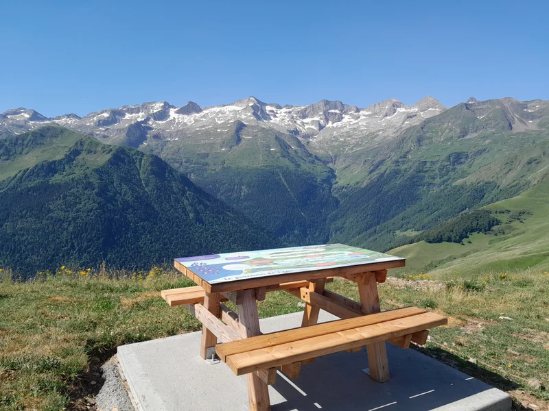 Randonnée Sentier d'interprétation à Superbagnères — Saint-Aventin