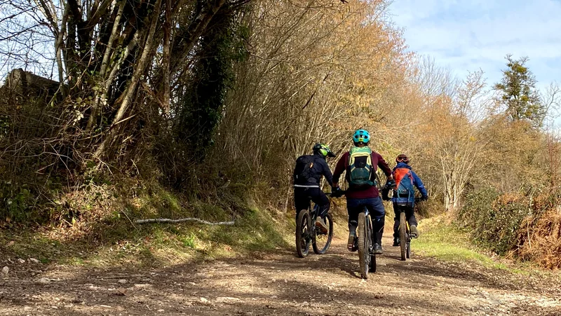 VTT Balade dans la plaine de Soueich (24) — Soueich