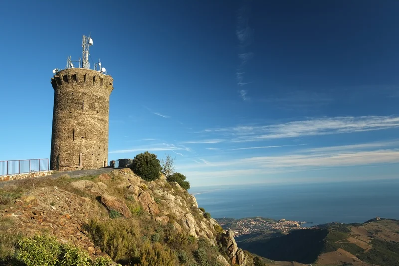 Randonnée Hauts des forts - Le grand parcours — Collioure