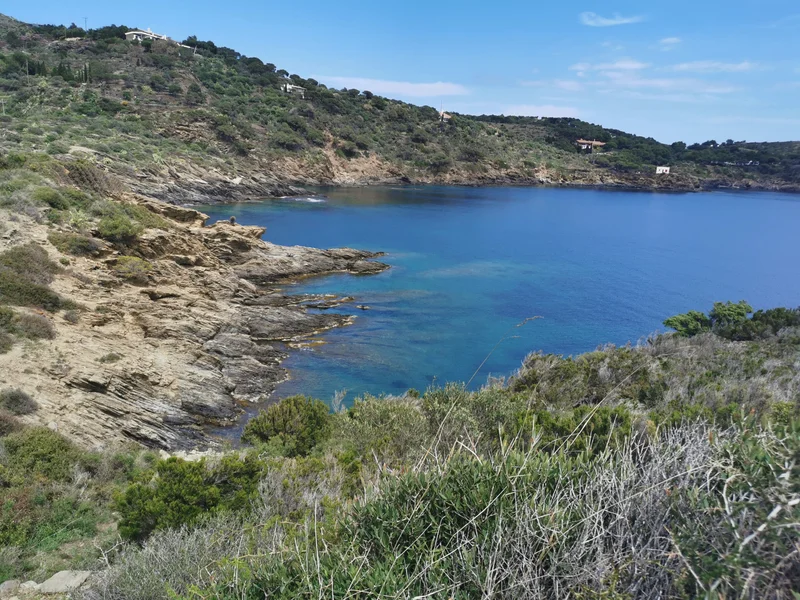 Randonnée (E 12-Sentier Littoral/guide 2022) Plage du Troc/Banyuls-sur-mer - Plage de Peyrefite — Banyuls-sur-Mer