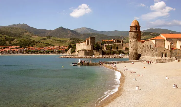 Randonnée Entre le Château Royal et le Fort St Elme — Collioure