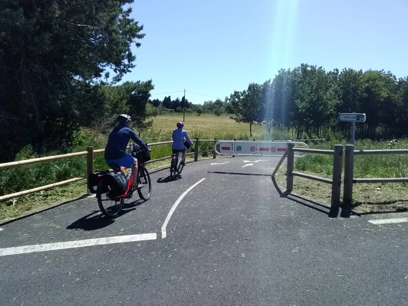 Vélo de route St Cyprien par  l'Eurovélo 8 — Argelès-sur-Mer