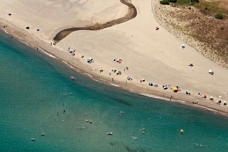Vélo de route Elne - La plage du bocal du Tech — Elne