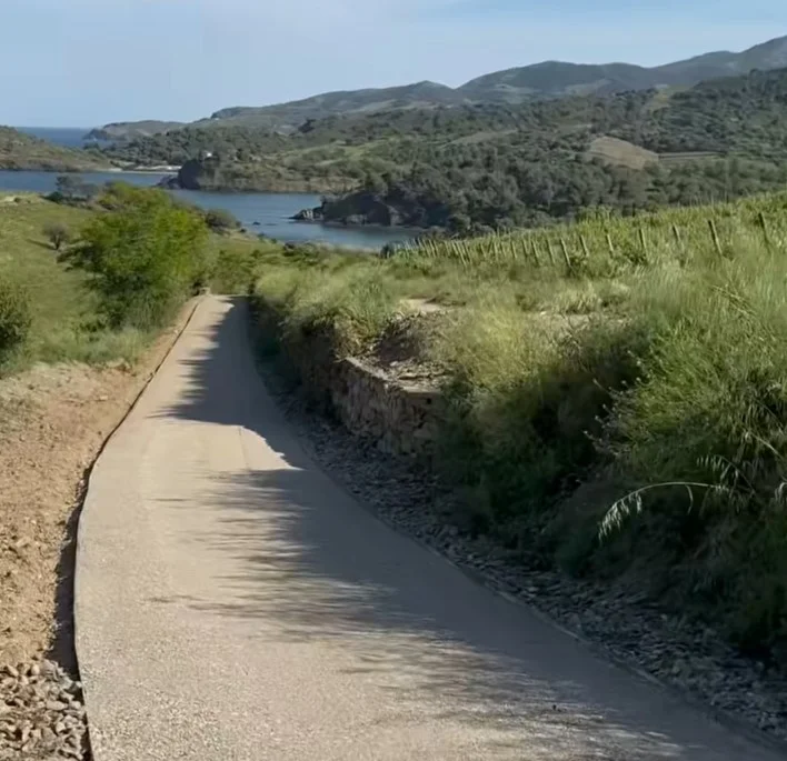 Vélo de route Voie-verte Port-Vendres / Paulilles — Port-Vendres