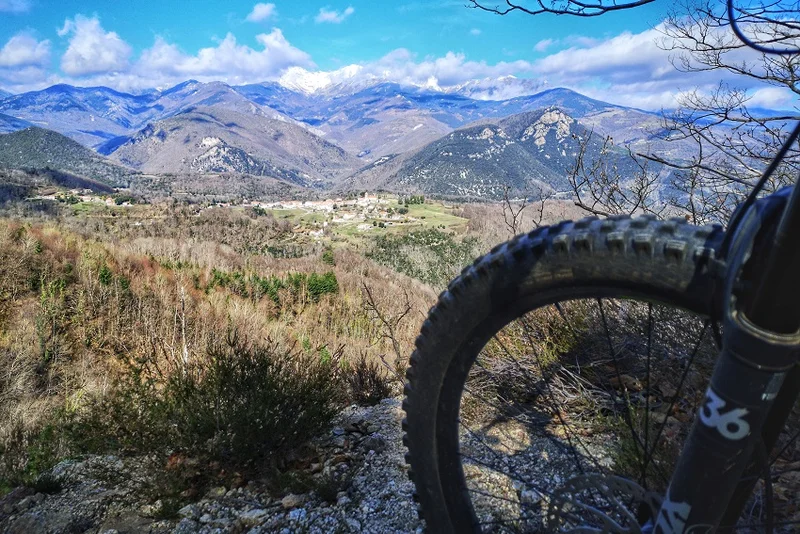 VTT De Serralongue à Falgós — Serralongue