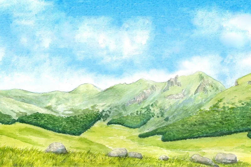 Randonnée Cirque de la Fontaine Salée — Chastreix