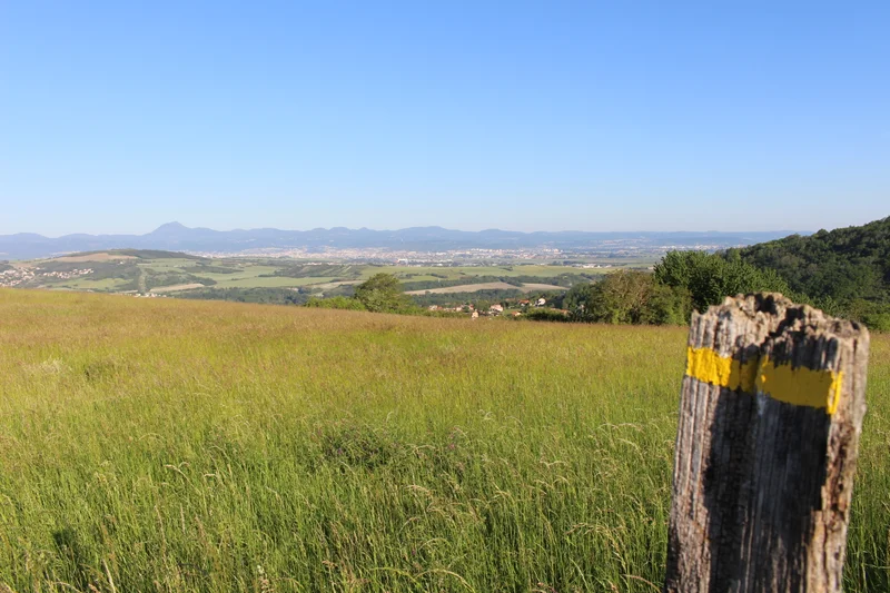 Randonnée Le puy de la poule — Mezel