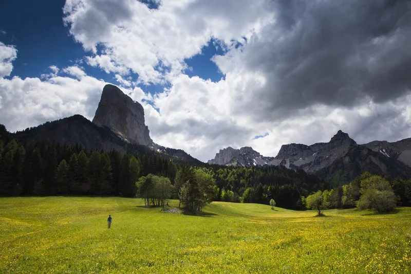 Randonnée Entre Mont Aiguille et murailles de Gresse — Gresse-en-Vercors