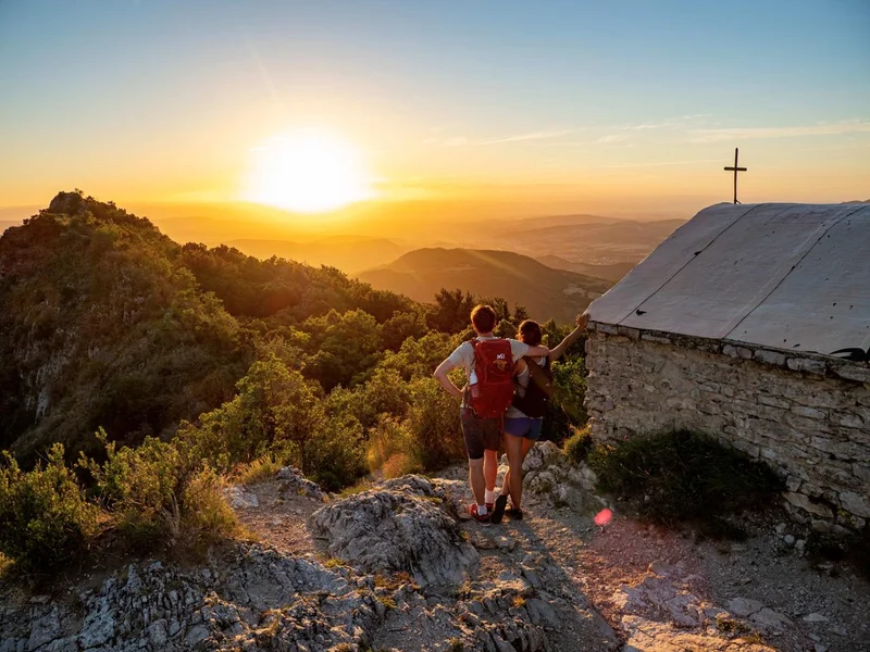 Randonnée La Chapelle Saint Médard — Piégros-la-Clastre