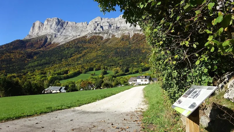 Randonnée L'échaillon - Col de l'Eperrimont — Le Gua
