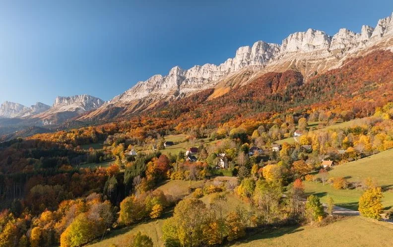 Randonnée Traversée du Trièves à VTT (itinéraire des Grandes Traversées du Vercors) — Grenoble