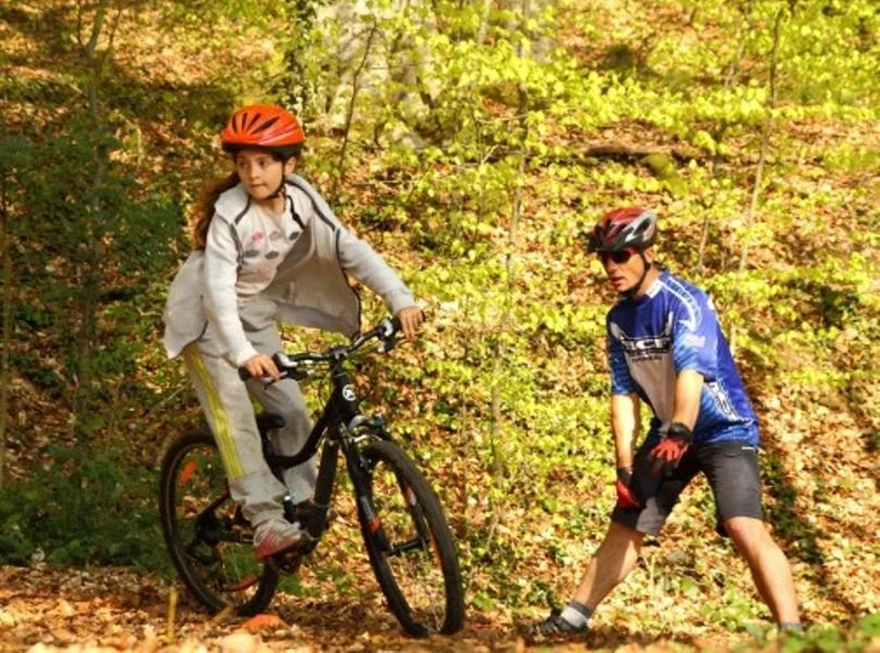 VTT Circuit VTT n°0 (vert) - Tour du plan d'eau de la Grange du Pin — Val-Revermont