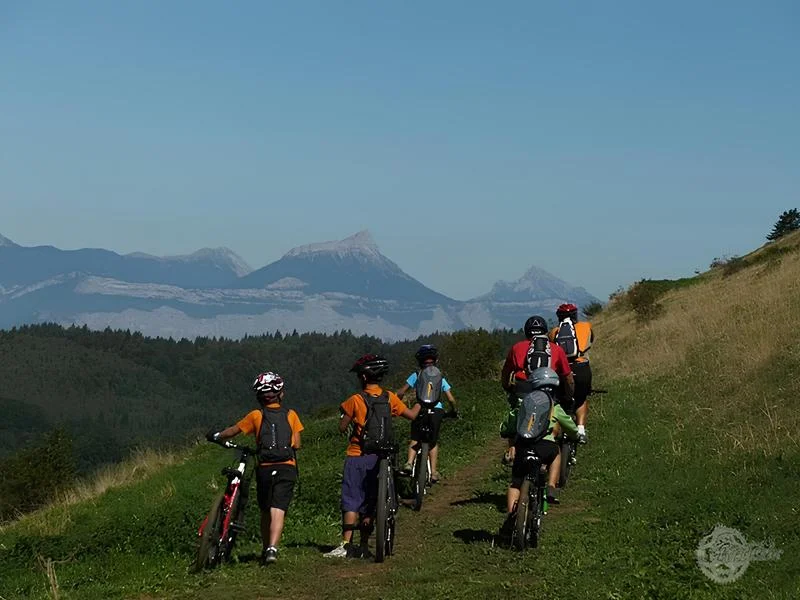 VTT N°17 Les Balcons de l'Aigle -boucle VTT — Pierre-Châtel