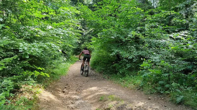 VTT Au pied du puy de Mercœur à VTT — Fontfreyde