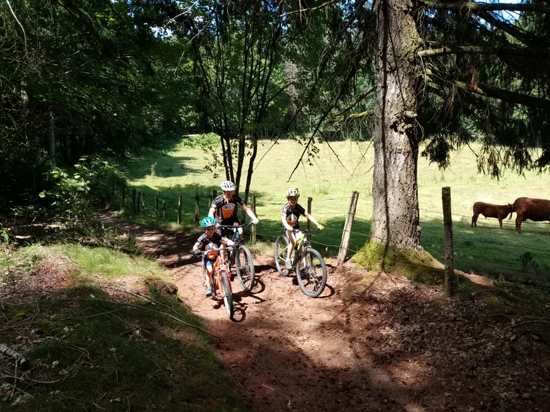 VTT Circuit n°21 - Le Roc du Guet - Espace VTT-FFC Massif des Bois Noirs — Chabreloche