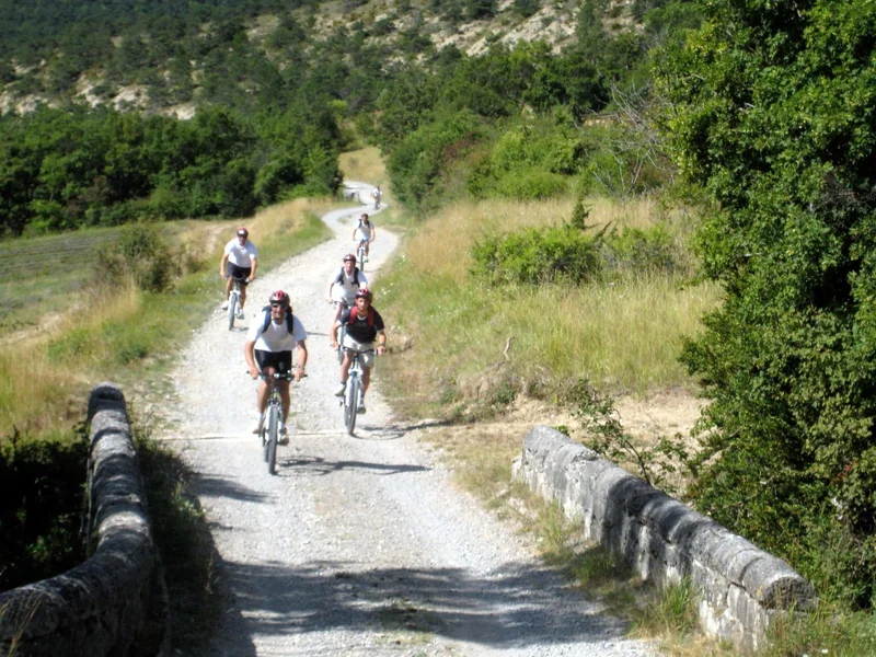 VTT Champassiasse et le Pont de Menglon — Châtillon-en-Diois