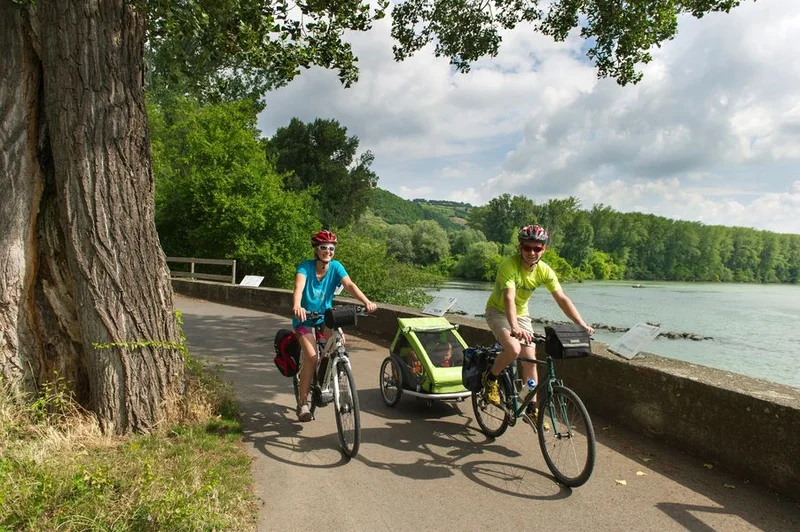 Vélo de route ViaRhôna à vélo - Étape 11 - St-Romain-en-Gal / Vienne > Sablons — Sainte-Colombe
