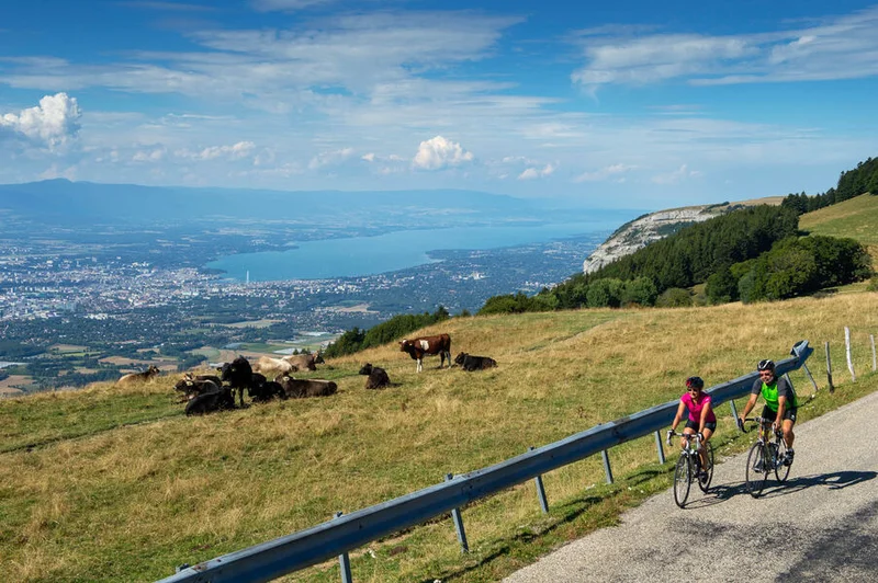 Vélo de route Boucle cyclo : Circuit du Salève — Monnetier