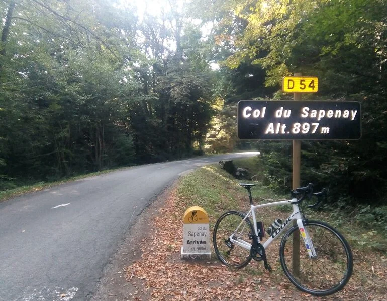 Vélo de route Montée cyclo du Col du Sapenay — Chindrieux