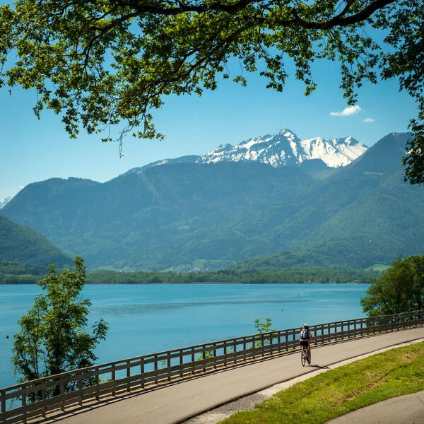 Vélo de route Tour des Bauges à vélo - Lac d'Annecy - De Doussard à Annecy — Doussard