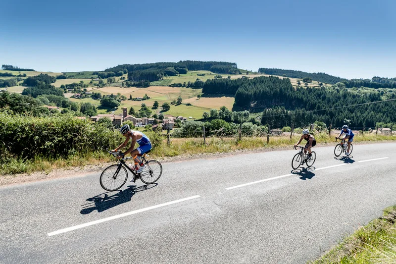 Vélo de route Beaujolais Vert - La Boucle des Sapins - Boucle cyclo 3.4 — Cublize
