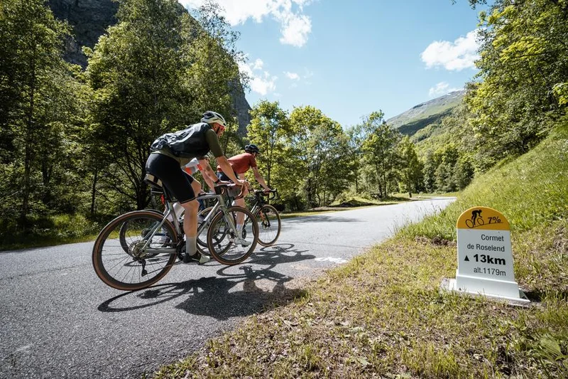 Vélo de route Montée cyclo du Cormet de Roselend depuis Bourg-Saint-Maurice — Bourg-Saint-Maurice