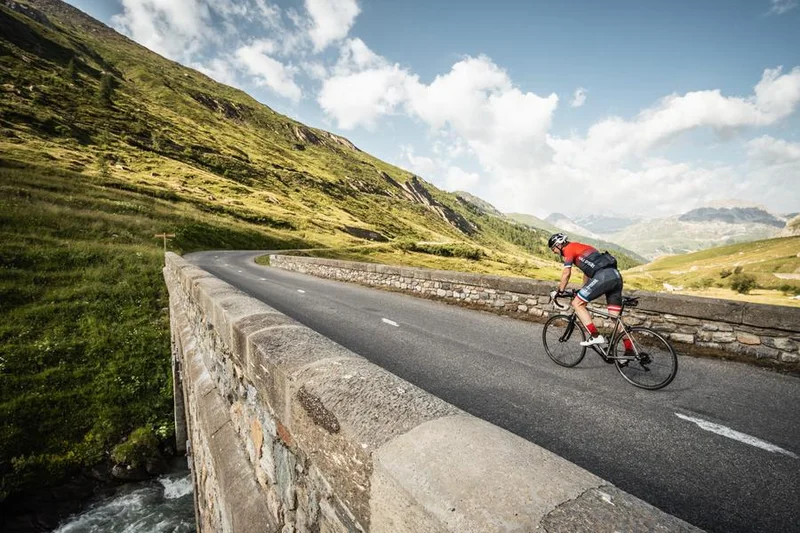 Vélo de route Montée cyclo du Col de l'Iseran depuis Val d'Isère — Val-d'Isère