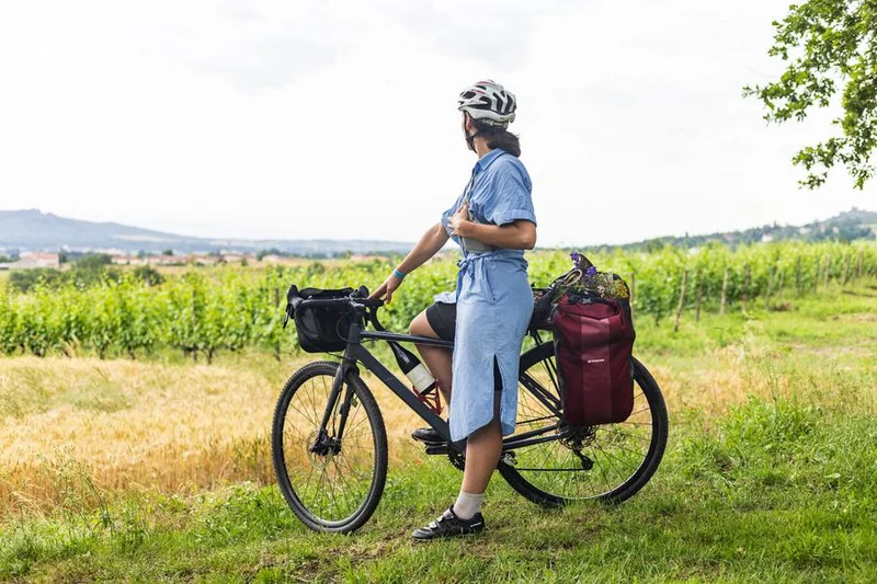 Vélo de route Itinéraire cyclo - Mad Jacques Entre Véloire et route des vins — Roanne