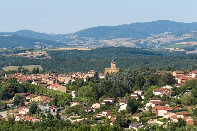 Vélo de route Les pierres dorées - Entre Pierres Dorées et Val d’Azergues - Boucle 7.4 — Chervinges