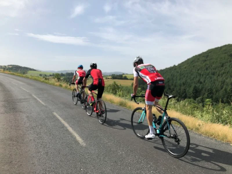Vélo de route La grimpée de la Luère — Bessenay