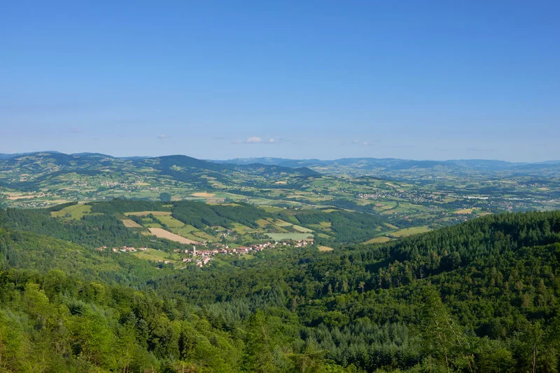 Vélo de route Les trois cols — Courzieu