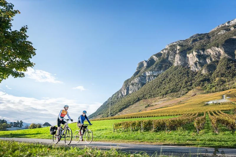Vélo de route Itinéraire vélo : La Belle Via - Etape 4 Bis - Montmélian > La Terrasse — Sainte-Hélène-du-Lac