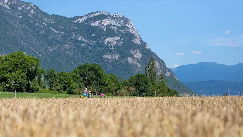 Vélo de route Chambéry à vélo : Le Lac Saint André — Chambéry