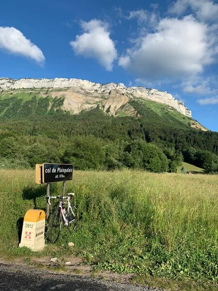 Vélo de route Montée cyclo du Col de Plainpalais — Saint-Alban-Leysse