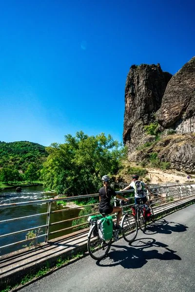 Vélo de route Via Allier à vélo - Étape 15 - Prades > Saint-Privat-d'Allier — Brioude