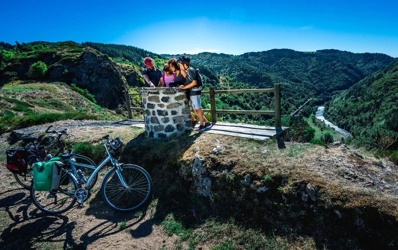 Vélo de route Via Allier à vélo - Étape 16 - Saint-Privat-d'Allier > Le Pont d'Alleyras — Saint-Privat-d'Allier